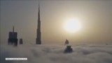Najwyższy wieżowiec świata w chmurach. Zobacz wideo