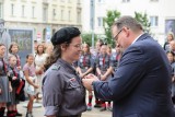 Opolscy instruktorzy ZHR pełnili służbę na rzecz kombatantów. W rocznicę Powstania Warszawskiego otrzymali medale "Pro Patria"