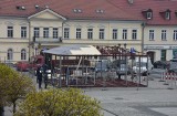 Oświęcim. „Cafe Rynek” pnie się do góry. Na tym nie koniec nowości na oświęcimskim rynku [ZDJĘCIA]