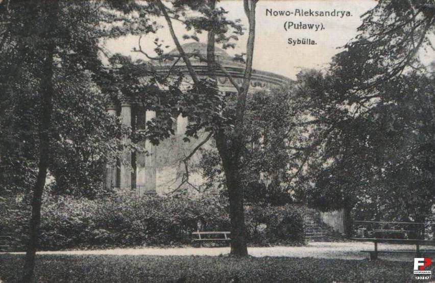 Świątynia Sybilli w Puławach -1910 r.