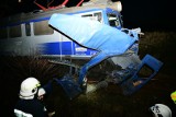 Wypadek pociągu IC Przemyśl - Szczecin. Staranował samochód na przejeździe kolejowym w Kulejach. Ruch pociągów był wstrzymany