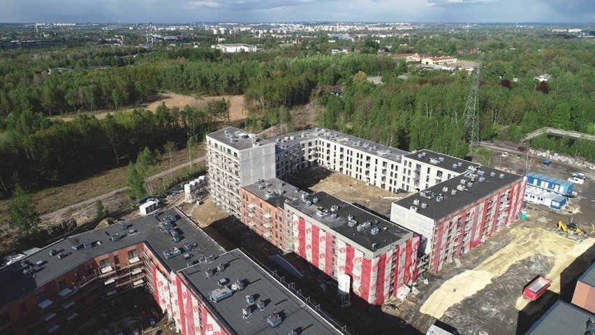 Nowy Nikiszowiec w Katowicach - tak budowa osiedla wyglądała...