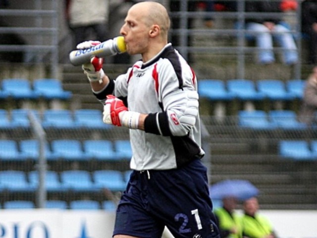 I liga pilki noznej: Odra Opole-GKS Katowice 1-2.