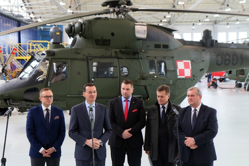 Mateusz Morawiecki w PZL-Świdnik. Tym razem bez konkretów