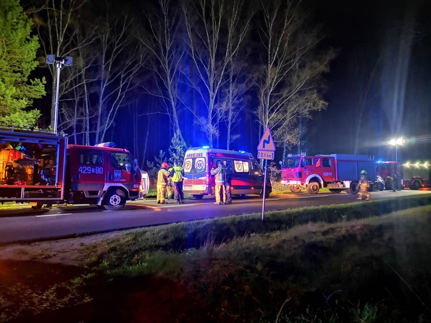 Wypadek na trasie Złocieniec - Osiek Drawski. Kierowca...