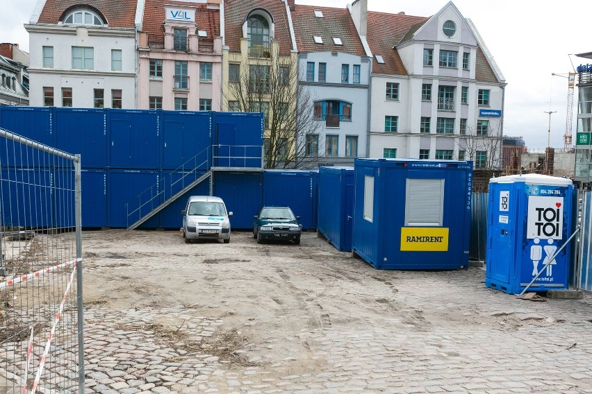 Hotel Arkona w Szczecinie. Ruszyła budowa na Podzamczu. Widać pierwsze efekty [ZDJĘCIA]