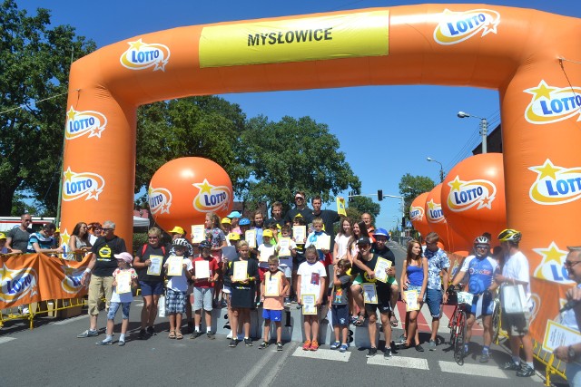 Rodzinny wyścig w Mysłowicach trasą Tour de Pologne