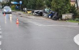 Wypadek w Pakoszówce. 21-letnia kobieta wjechała w przydrożną kapliczkę