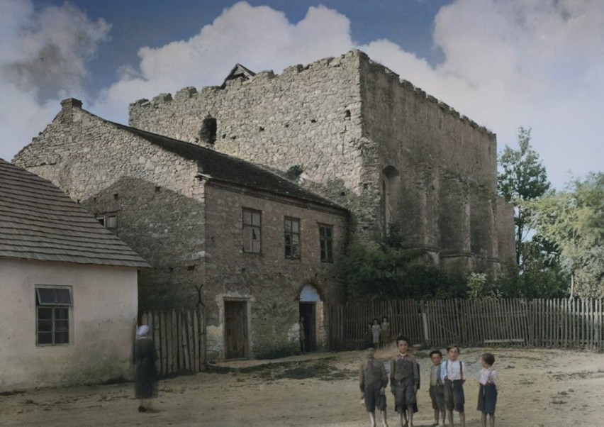 Szydłów i mieszkańcy Szydłowa w latach 1900-1945. Oto unikalne, kolorowe zdjęcia [GALERIA]