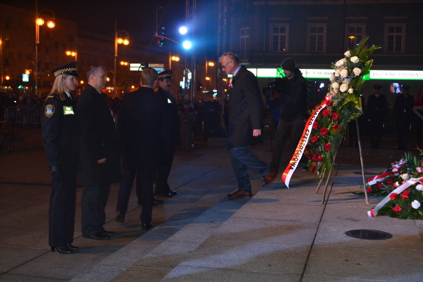 Święto Niepodległości w Częstochowie. Główne uroczystości na Placu Biegańskiego [ZDJĘCIA]