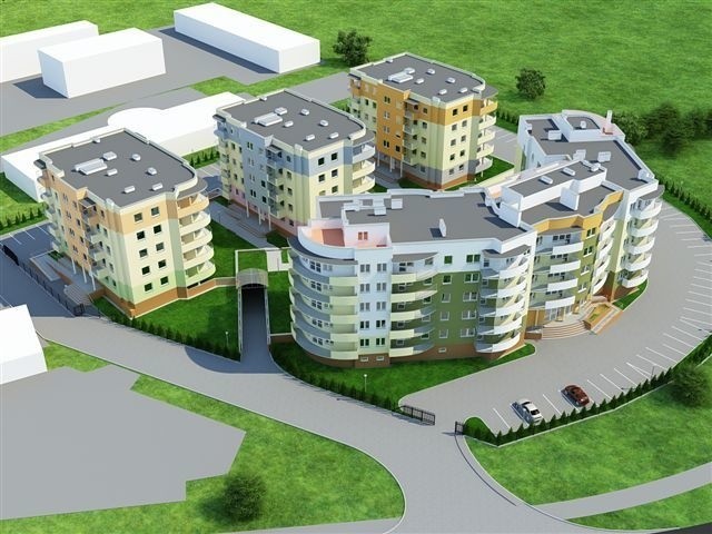Miniosiedle przy ul. Brzechwy w BydgoszczyWe wszystkich blokach będzie w sumie 127 mieszkań. W jednym - 52, w pozostałych - po 25.