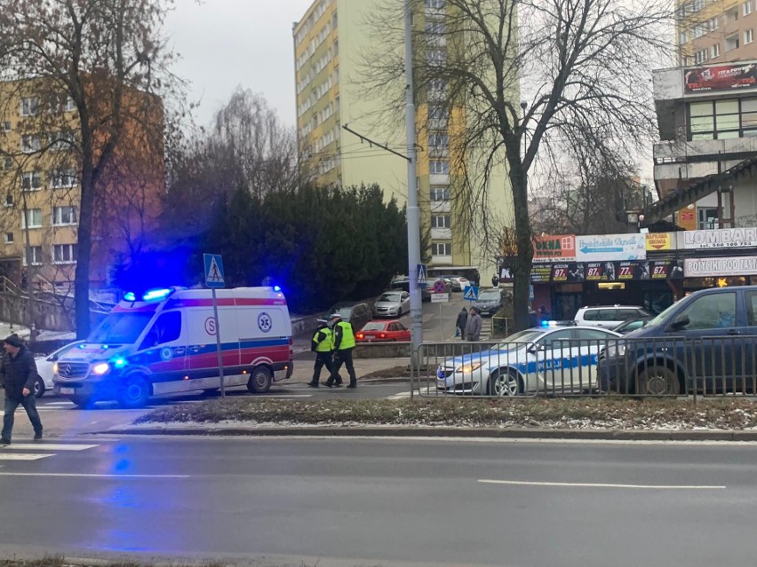 Lublin. Wypadek na przejściu dla pieszych. Występują utrudnienia w ruchu 