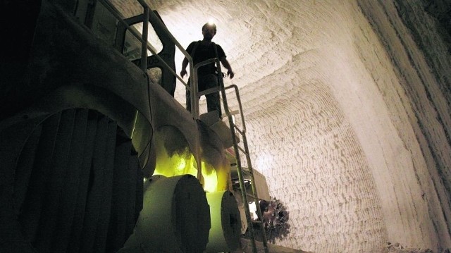 KGHM wybuduje nową kopalnię soli?W kopalni Polkowice-Sieroszowice pracownicy KGHM kombajnami urabiają słone skały, kruszą, przesiewają, oczyszczają. Sól w postaci śnieżnobiałego proszku wywożą na powierzchnię