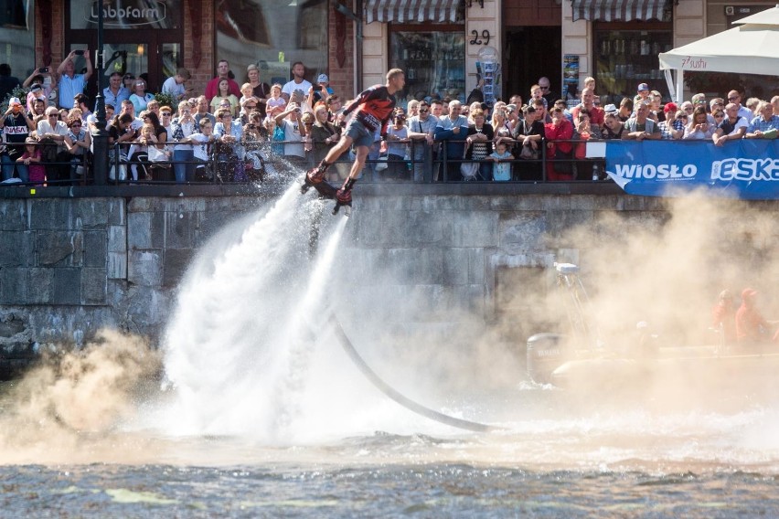 Water Show Gdańsk 2018 nad Motławą