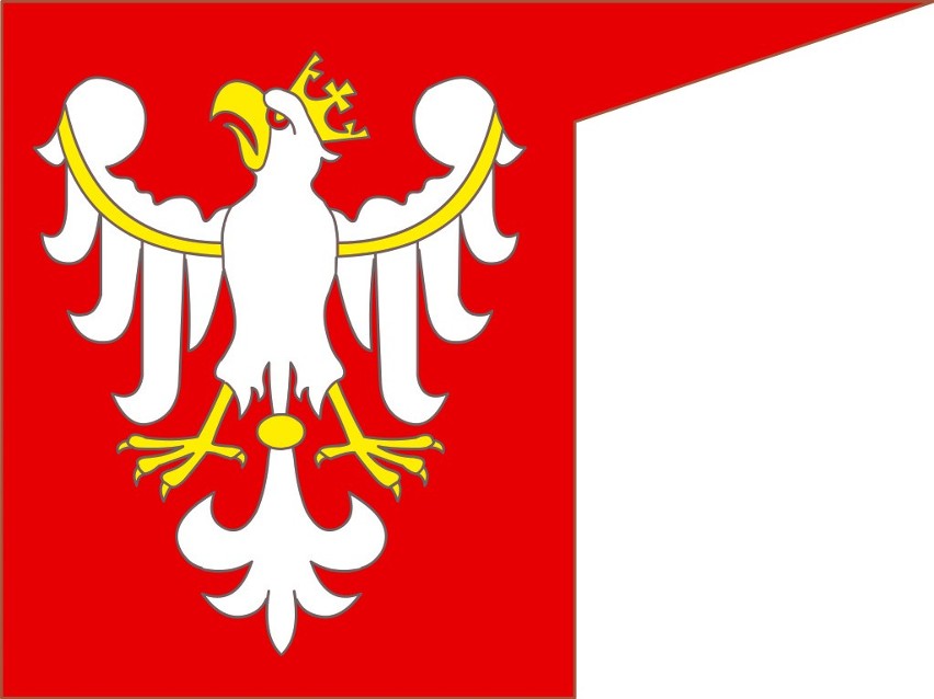 Chorągiew Zjednoczonego Królestwa Polskiego a później Korony Królestwa Polskiego