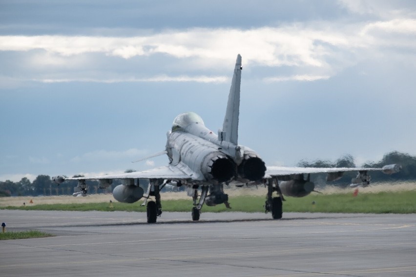 Rosyjski samolot "przechwycony" przez włoskich pilotów nad Polską w ramach misji Air Policing