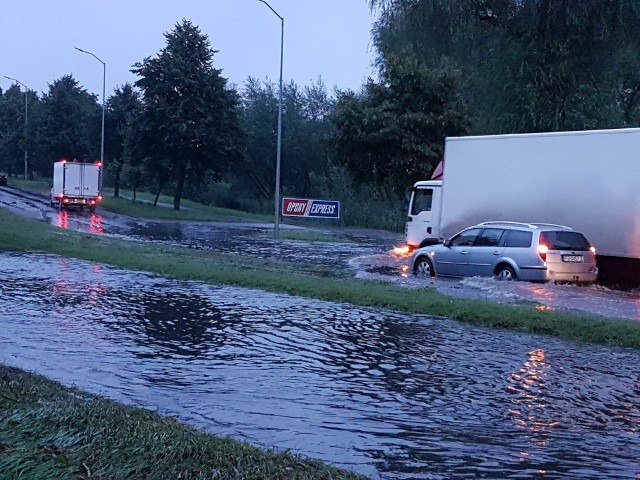 Zielona Góra znów pod wodą.