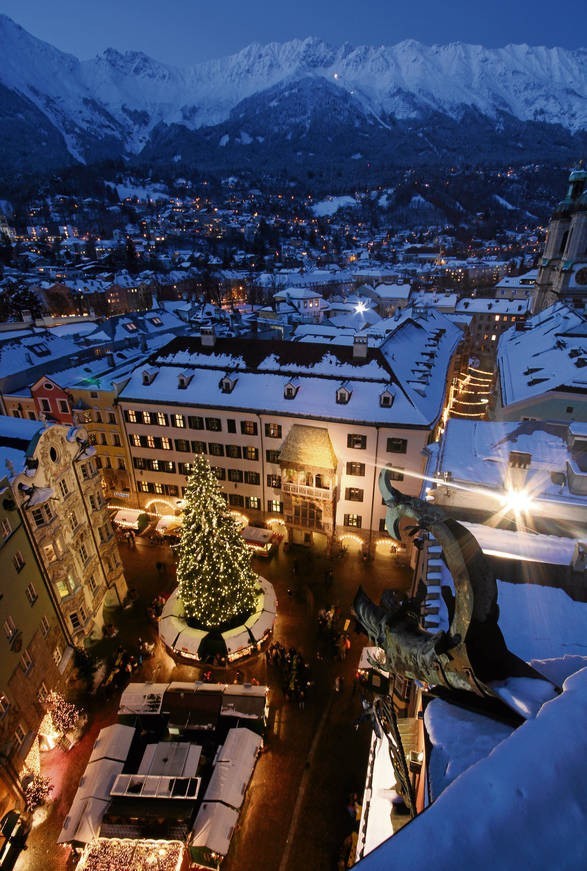 Innsbruck to magia świątecznych zakupów, ale także 300 km...