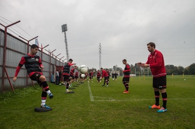 Środowy trening Widzewa poprowadzi nowy sztab szkoleniowy.