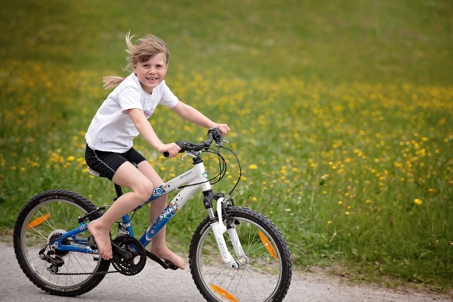 Własny rower da dziecku wiele radości