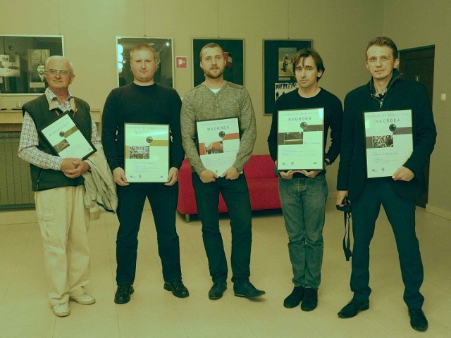 Na zdj.od lewej:Krzysztof Pływacz,Krzysztof Cabak,Tomasz Kotaś, Pablo Charnas i Piotr Kucharski.