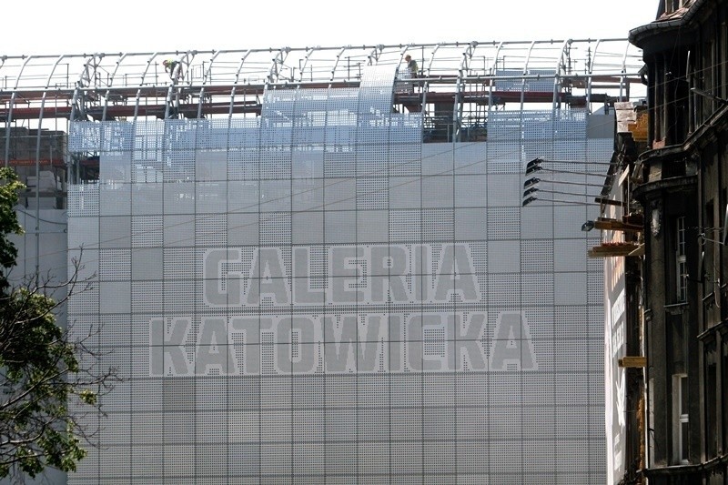 Galeria Katowicka, elewacja od strony ul. Młyńskiej