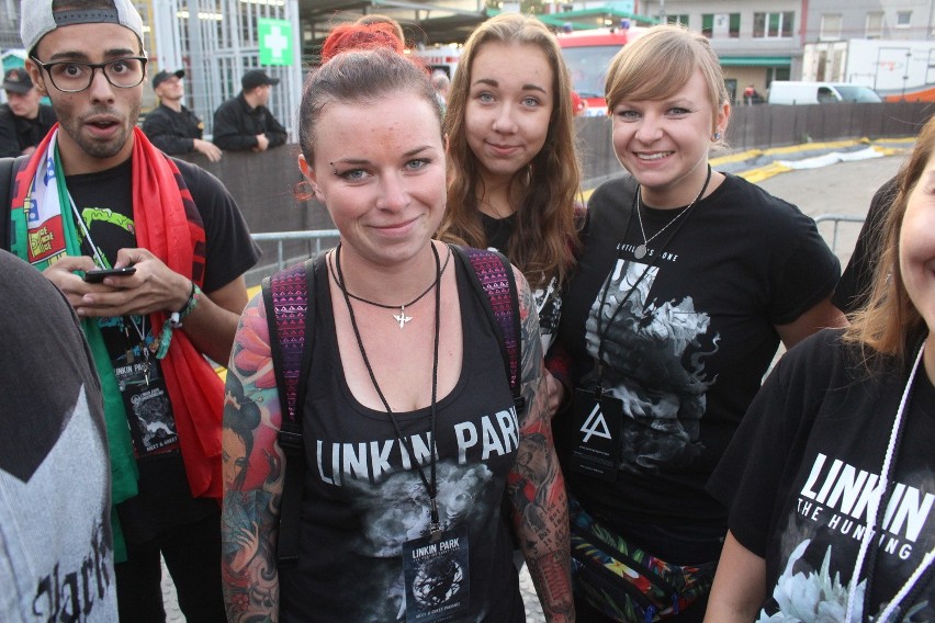 Linkin Park w Rybniku zdjęcia dziewczyn