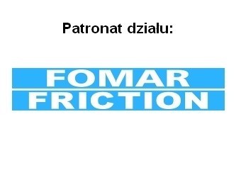 Patronat działu: Fomar Friction