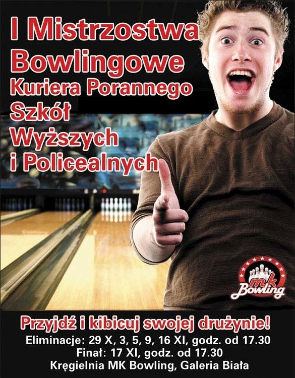 Regulamin bowlingowej ligi studenckiej "Kuriera Porannego"