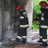 O krok od tragedii: w piwnicy wybuchł pożar