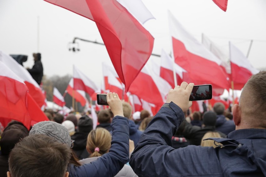 Marsz Niepodległości 2018 w Warszawie