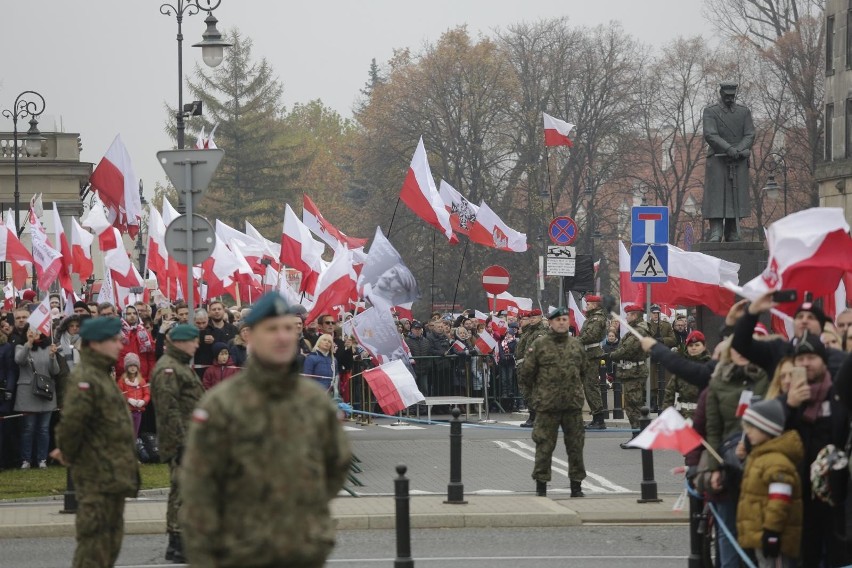 Marsz Niepodległości 2018 w Warszawie