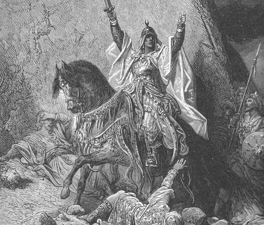 Gustaw Dore, „Saladyn zwycięski”