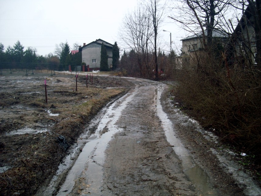 Małopolska zachodnia. Mieszkańcy toną w błocie