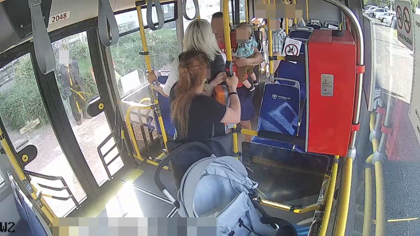 Awantura w autobusie MZK w Koszalinie. Pasażer dusił...