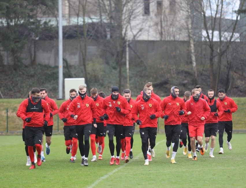 Pierwszy trening Korony Kielce z Dominikiem Nowakiem. W niedzielę wyjazdowe spotkanie z Odrą Opole [ZDJĘCIA]