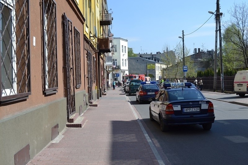 Pożar na Katedralnej w Częstochowie