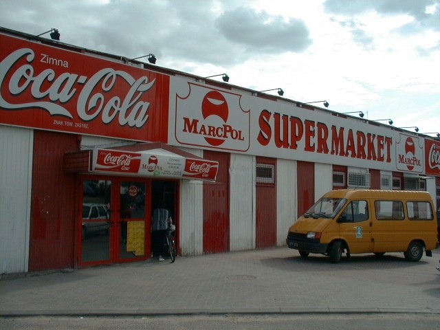 Jeden z supermarketów w Białymstoku.
