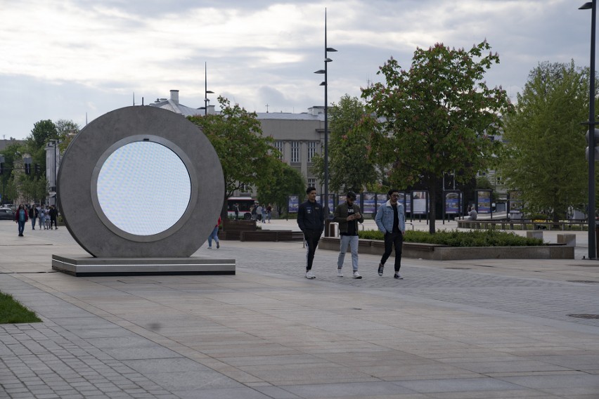 Lublin: Portal w centrum miasta. Na placu Litewskim w Lublinie stanęła nowa instalacja