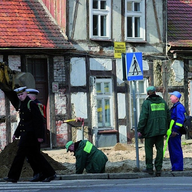 Stary dom przy ul. Marynarki Polskiej stał się ostatnio najbardziej pożądanym budynkiem w Ustce.