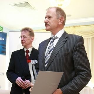 Na zdjęciu: prezes ZETO Ryszard Łuszczewski (z prawej) i Wojciech Winogrodzki, prezes Podlaskiego Związku Pracodawców