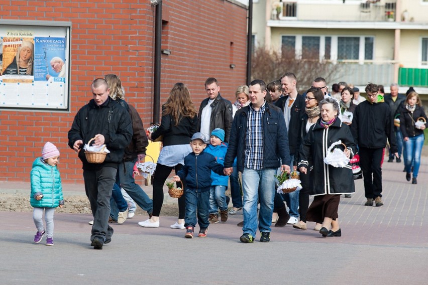 Święcenie pokarmów w kościele św. Józefa