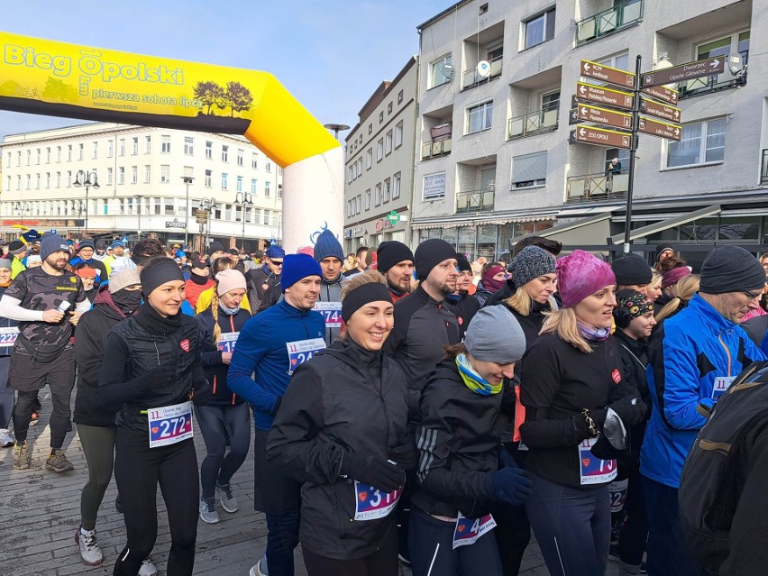 Trasa biegu liczyła 5 kilometrów. Na starcie stawiło się...