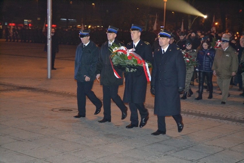 Święto Niepodległości w Częstochowie. Główne uroczystości na Placu Biegańskiego [ZDJĘCIA]