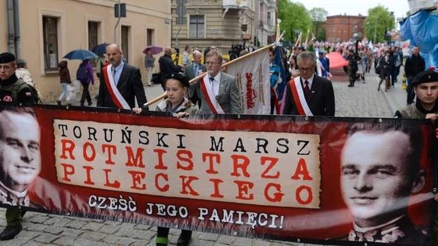 Trzeci Toruński Marsz Rotmistrza Pileckiegomarsz