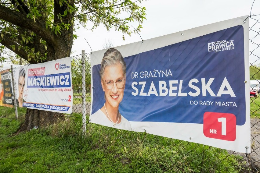 Na kampanię wyborcza w Bydgoszczy poszły dziesiątki tysięcy...