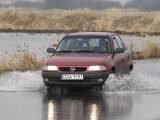 Woda jest groźna dla samochodu