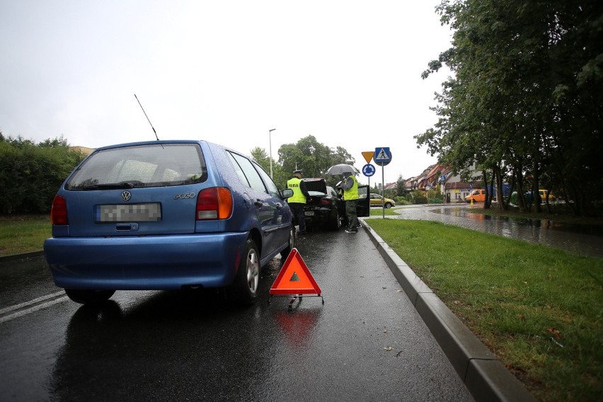 Wypadek na ulicy 3 Maja w Słupsku...