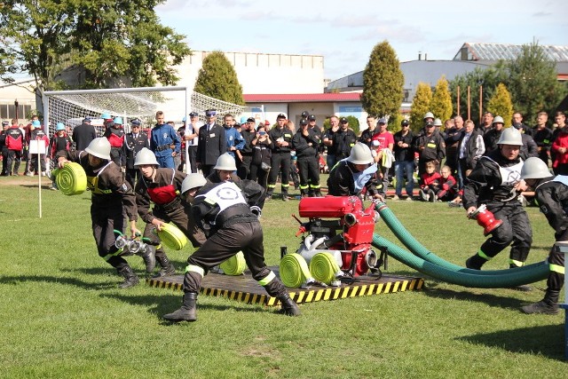 Powiatowe Zawody Sportowo-Pożarnicze w Gorzowie Śląskim.