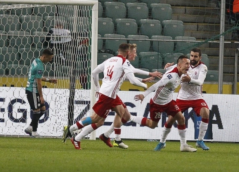 Legia - ŁKS Łódź. ŁKS prowadził w Warszawie, ale przegrał [ZDJĘCIA]